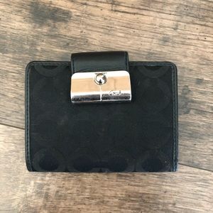 Black Coach Wallet